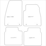 Saab 9-5 2nd gen Car Mats